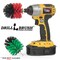 Drillbrush Cleaning Supplies - Drill Brush - Medium and Stiff Bristle MINI Spin B M-S-GR-QC-DB - alternate 2